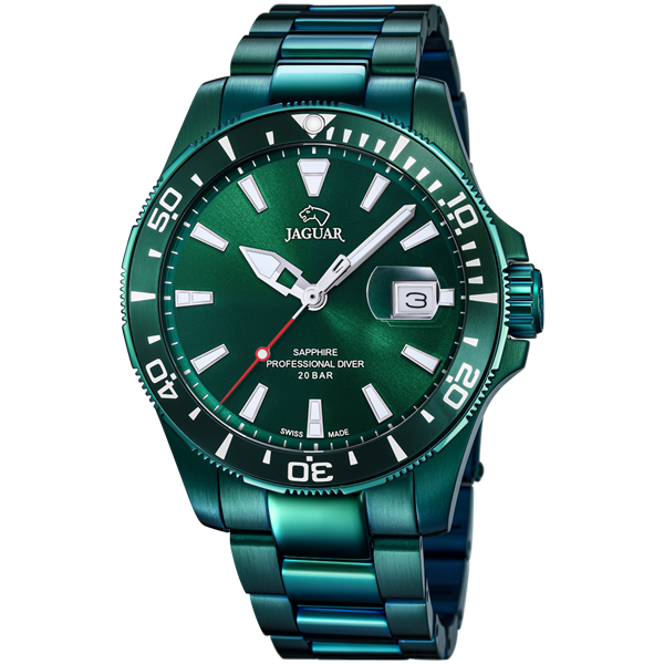 Foto de Reloj suizo de hombre JAGUAR EXECUTIVE Verde J988/1