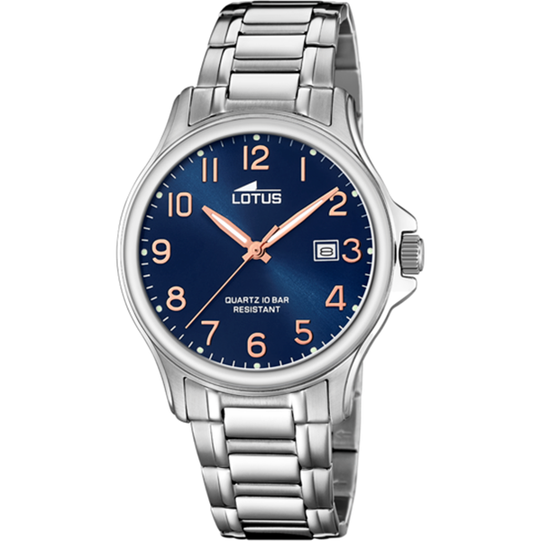 Foto de RELOJ DE HOMBRE LOTUS CLASSIC STEEL CON ESFERA AZUL 18645/2