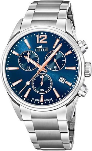 Foto de RELOJ DE HOMBRE LOTUS CHRONO CON ESFERA AZUL 18690/2