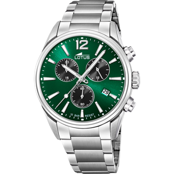 Foto de RELOJ DE HOMBRE LOTUS CHRONO CON ESFERA VERDE 18690/4