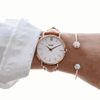 Foto de Reloj Cluse Minuit Rose Gold Correa Caramelo - CL30021