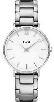 Foto de Cluse La Minuit Steel White 33mm CW0101203026