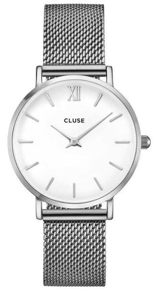 Foto de Reloj CLUSE Minuit Mesh Silver/White CW0101203002