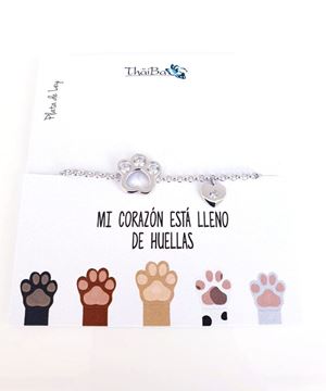 Foto de Pulsera Huella Mascota Y Corazón.