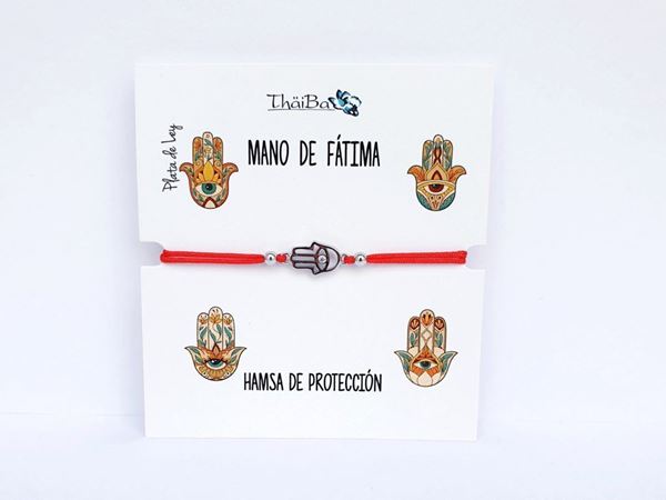 Foto de Pulsera Hilo Rojo Mano Fátima