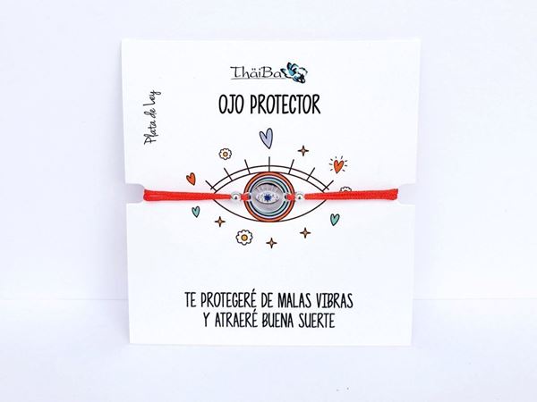 Foto de Pulsera Hilo Rojo Ojo Protector