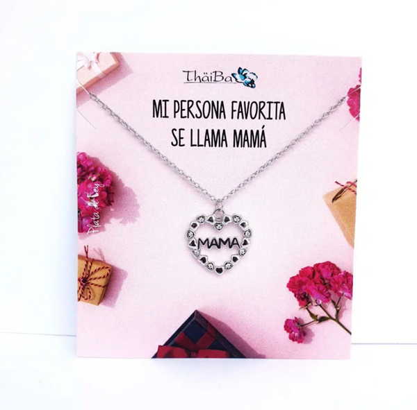 Foto de Collar Mamá Corazones