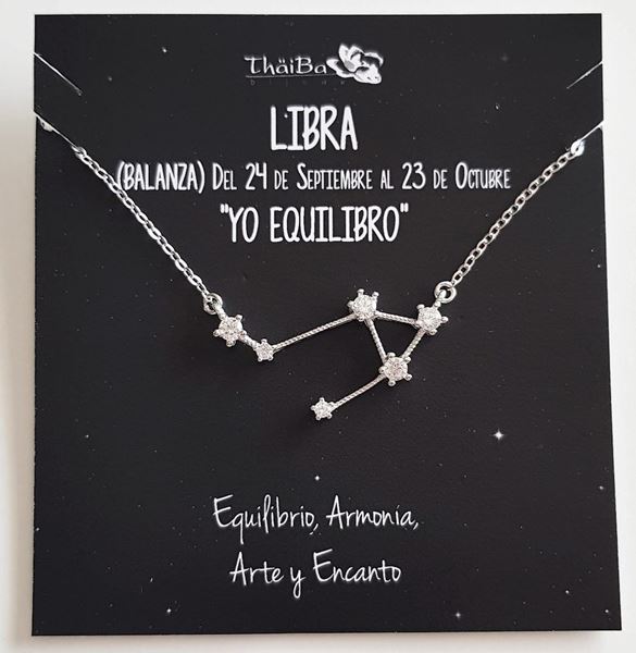 Foto de Collar Constelación Libra