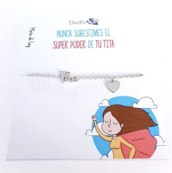 Foto de Pulsera Plata Tita