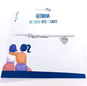 Foto de Pulsera Plata Hermana