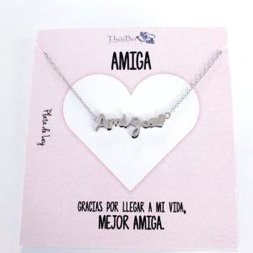 Foto de Collar Plata Amiga