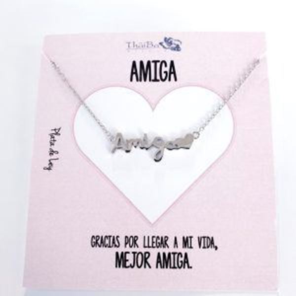 Foto de Collar Plata Amiga