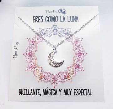 Foto de Collar Plata Luna Mandala