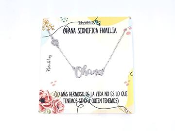 Foto de Collar Plata Ohana Familia