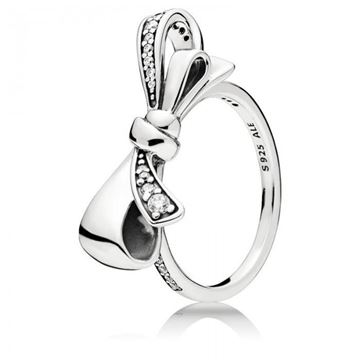 Foto de Anillo Pandora Lazo Brillante. Talla 52