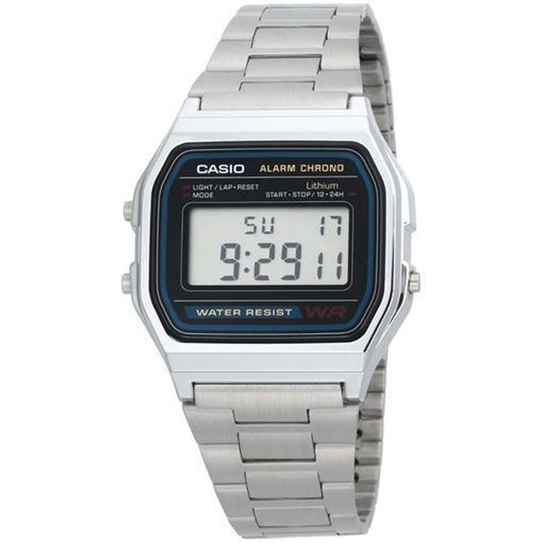 Foto de Reloj Casio A-158 Digital Acero Inoxidable