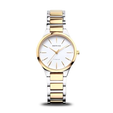 Foto de Reloj Bering Titanium | plata/oro pulido | 15630-701