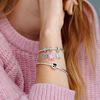 Foto de Charm Pandora en plata de ley Trébol en filigrana