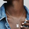 Foto de Colgante Pandora Etiqueta Rectangular Para Grabar
